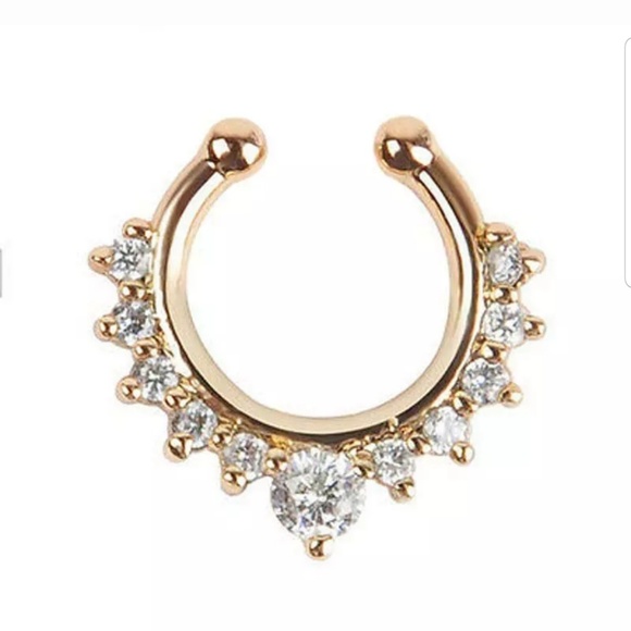 Nose septum faux rings one each only - Picture 2 of 6